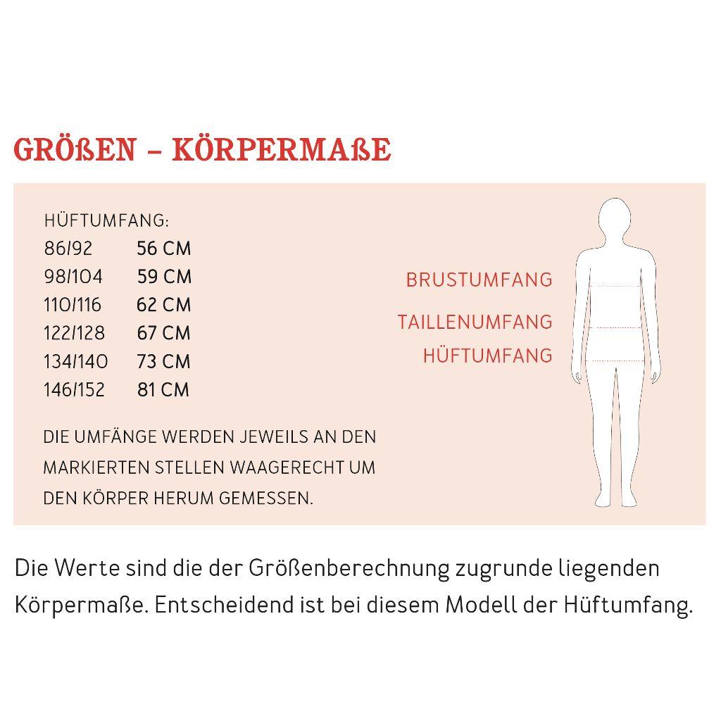 Papierschnittmuster Pant Marla Gr. 86-152